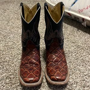 Horse Power Boys Square Toe Boot